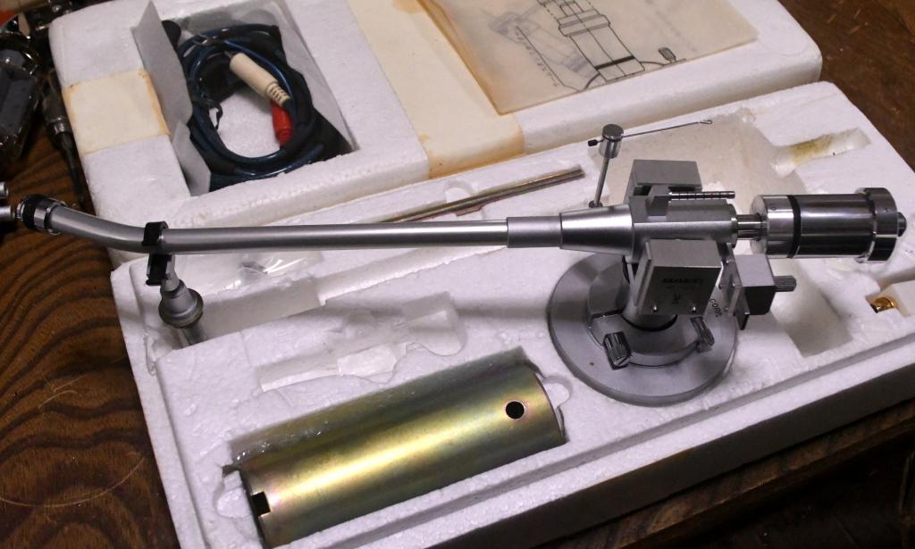 SAEC WE-506/30 12 inches long tonearm with headshell UL-3X * Full set