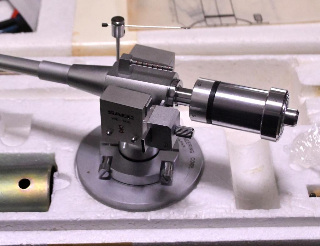 SAEC WE-506/30 12 inches long tonearm with headshell UL-3X * Full set