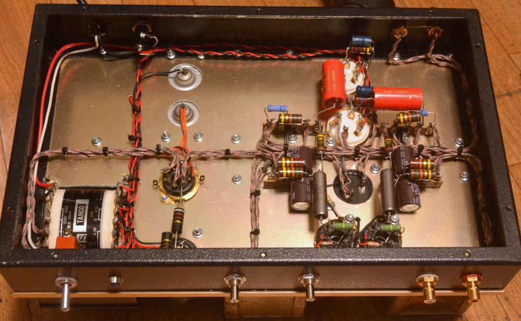 50s year RCA MI-3230 tube preamp with input, output transformer