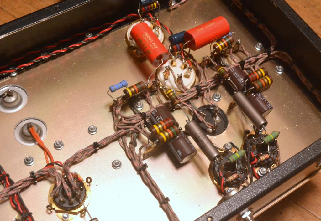 50s year RCA MI-3230 tube preamp with input, output transformer