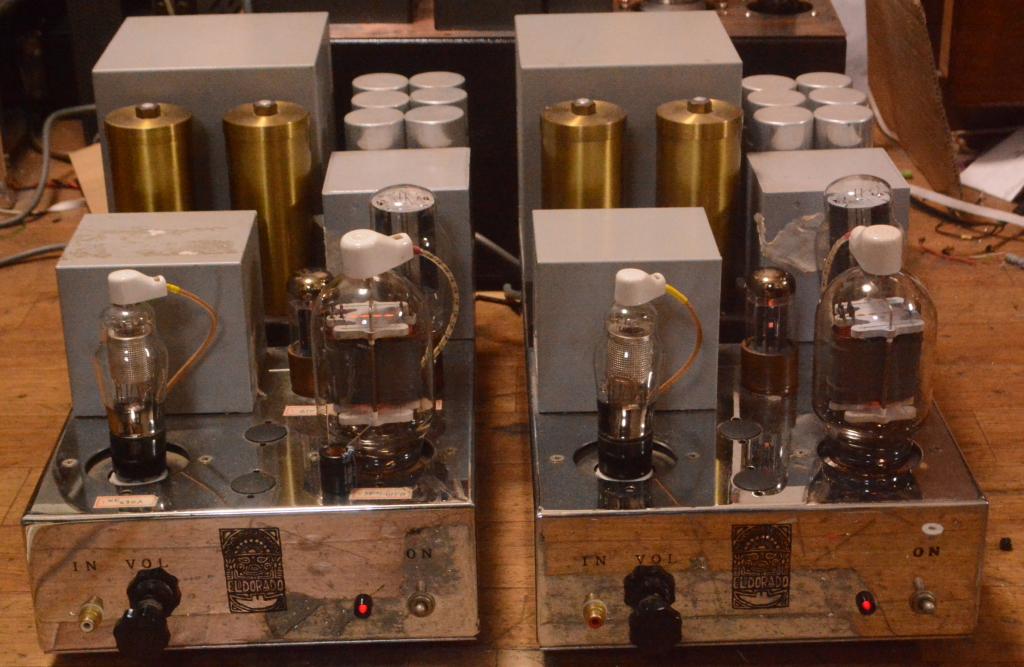 ELDORADO Western Electric 715B SE tube amp monoblock x 2