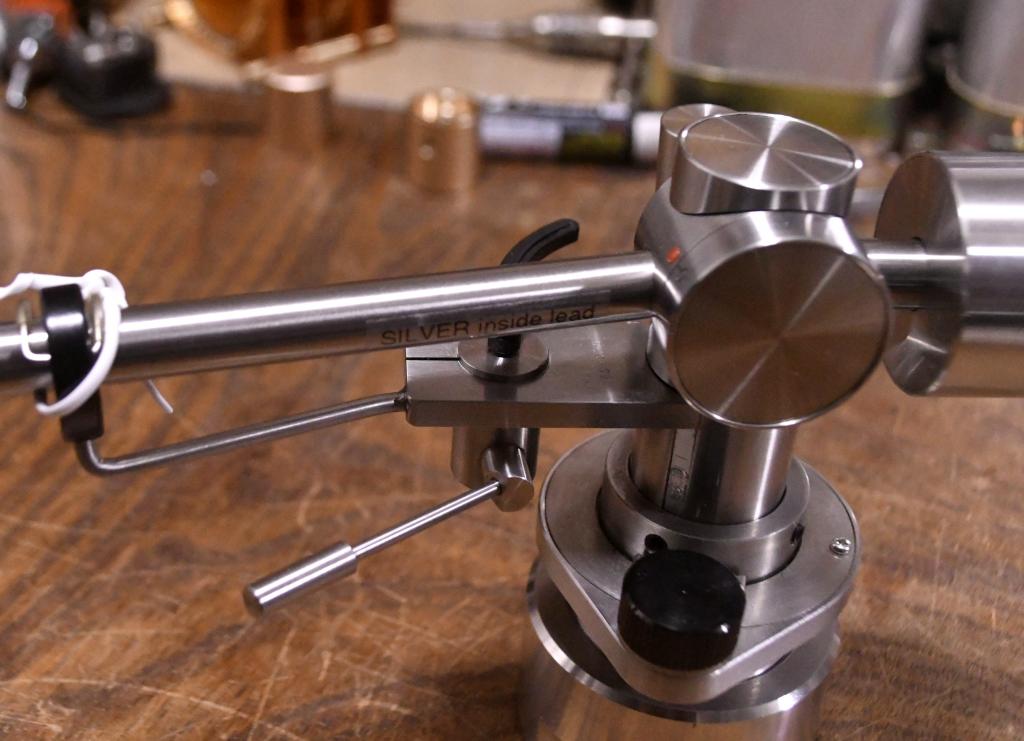 Fidelity Research FR-66S tonearm pure inside silver wire