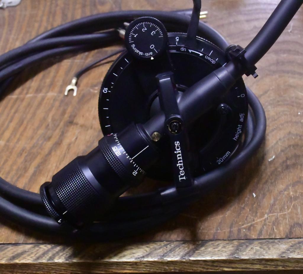 Technics EPA-100 MK2 tonearm boron titanium with cable