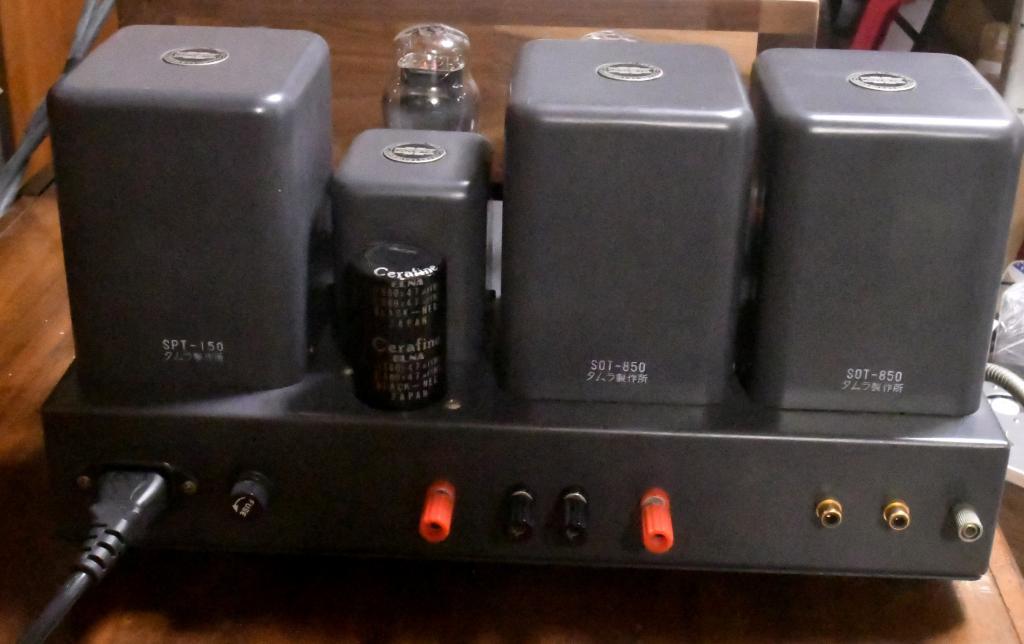 45 SE tube amplifier 717A tube drive with All TAMURA transformer, no tubes include * Perfect sound !