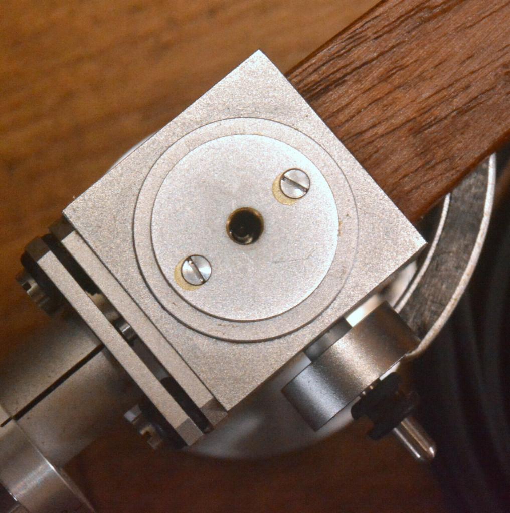 Grace G-714 wooden tonearm with headshell, cable