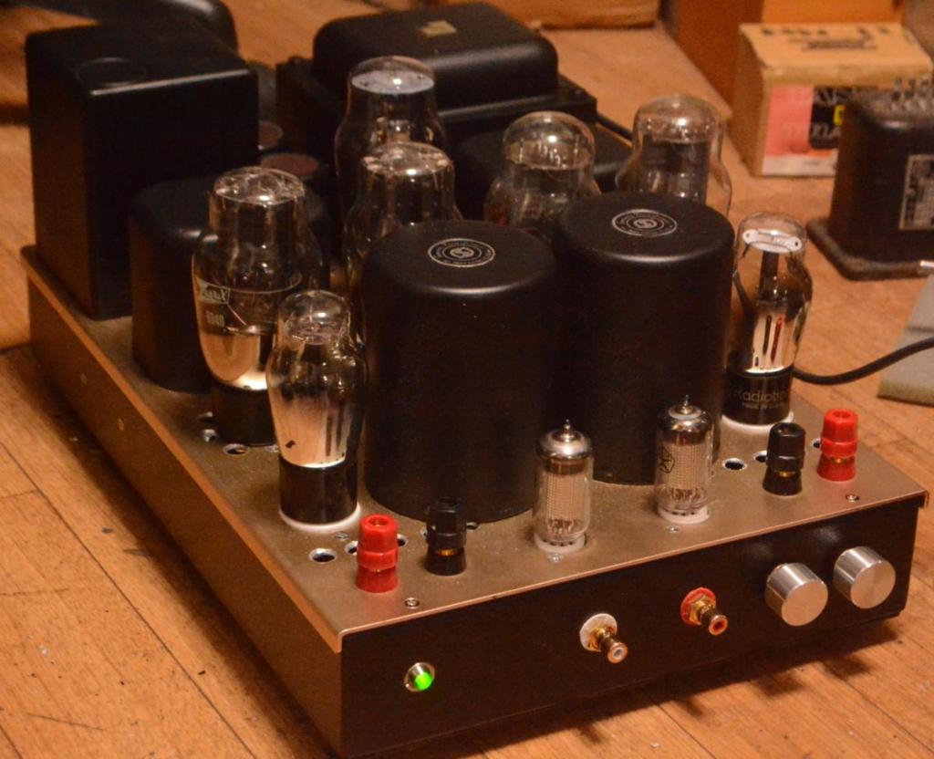 Uesugi Yoshiro 6B4G(2A3) PP tube amplifier for Tannoy autoghraph speaker