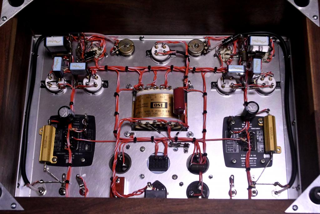 45PP stereo tube amp with LUXMAN output transformer * 100~230V input