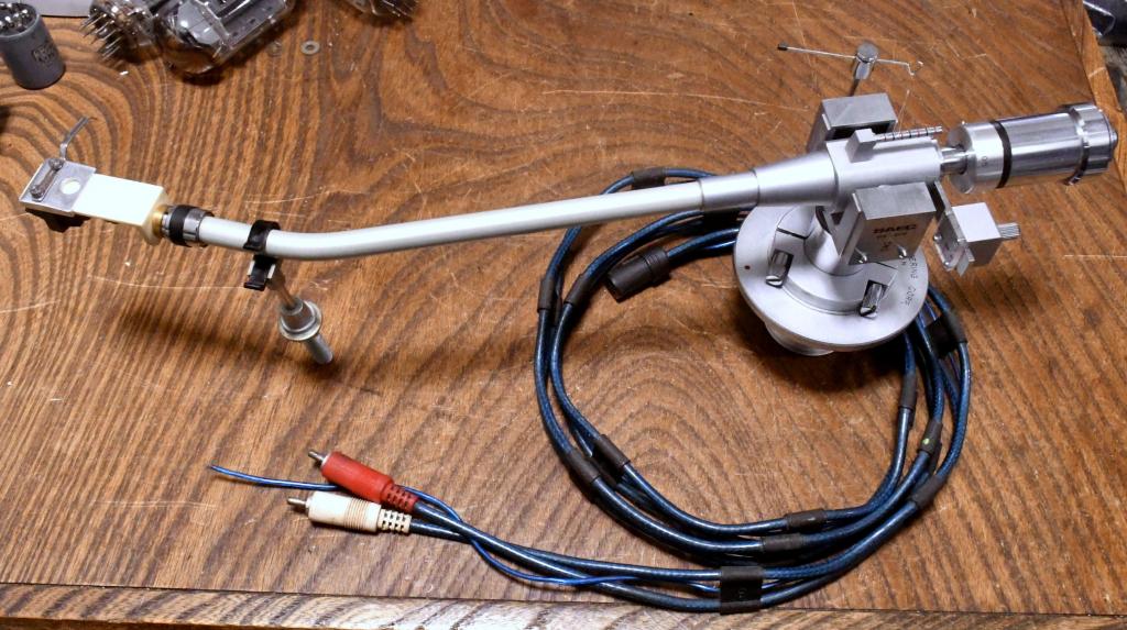SAEC WE-506/30 12 inches long tonearm with headshell UL-3X, cable * VG condition