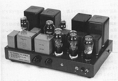 Sakuma power amplifier using 300B tube for 2 channel Altec A-5 speaker