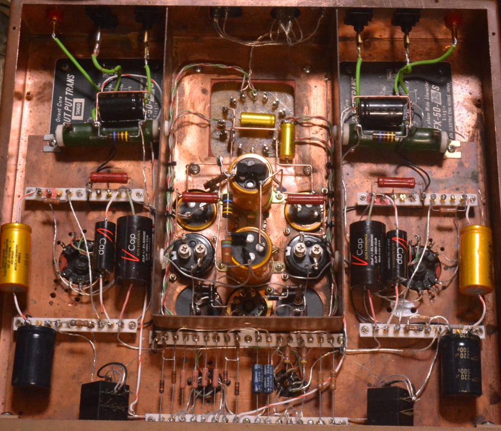 Special order made EL-156SE tube amp with Hirata TANGO OPT