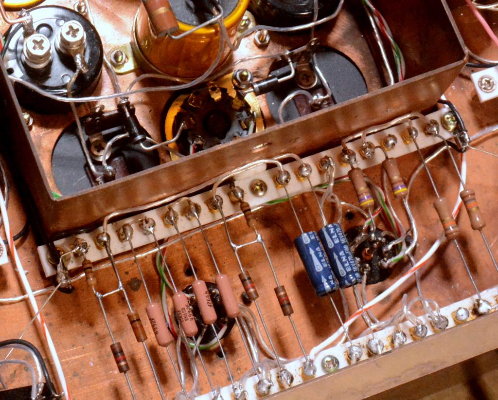 Special order made EL-156SE tube amp with Hirata TANGO OPT
