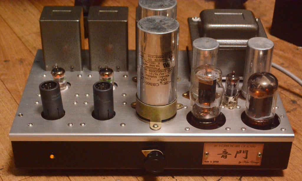  WE396A MM phono preamp CR type with NP-216 ouput transformer * 6L6 tube for regulation