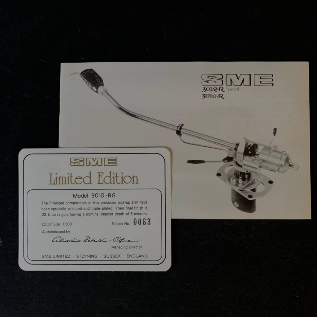 SME 3010RG Gold Limit version * only 250 pieces was made * Serial number #63
