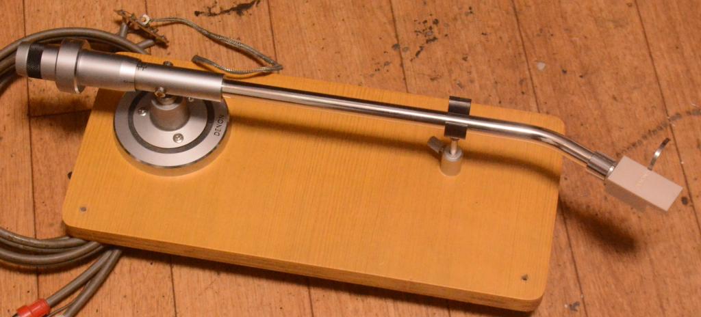 Nippon Columbia Denon DA-304 tonearm with original headshell * PERFECT