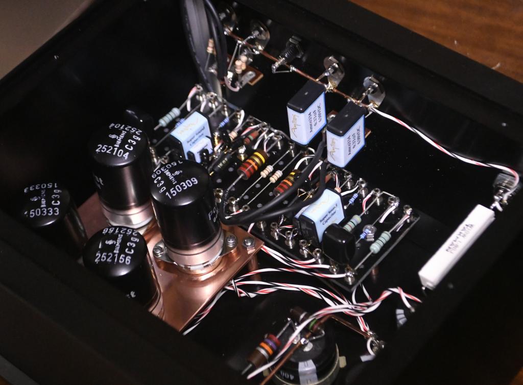 MM phono preamp using C3g tube with seperated power supply