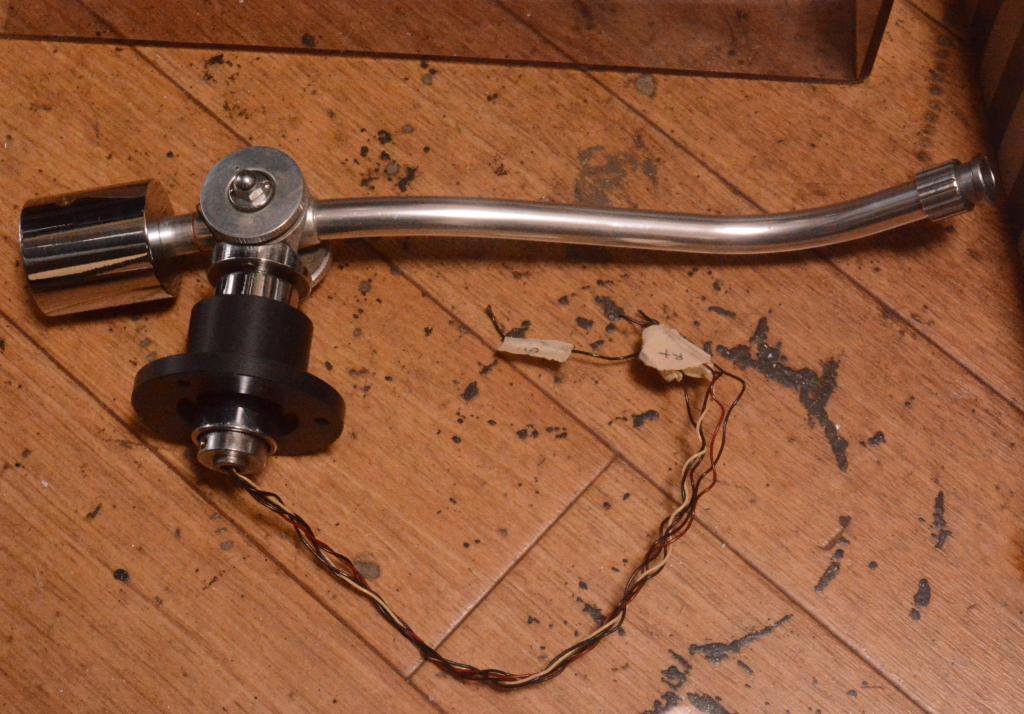Early 50s year Ortofon (ESL) tonearm with original headshell, box