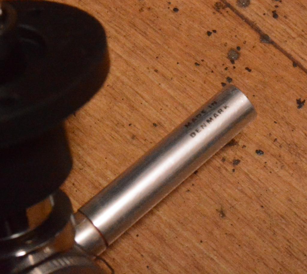 Early 50s year Ortofon (ESL) tonearm with original headshell, box