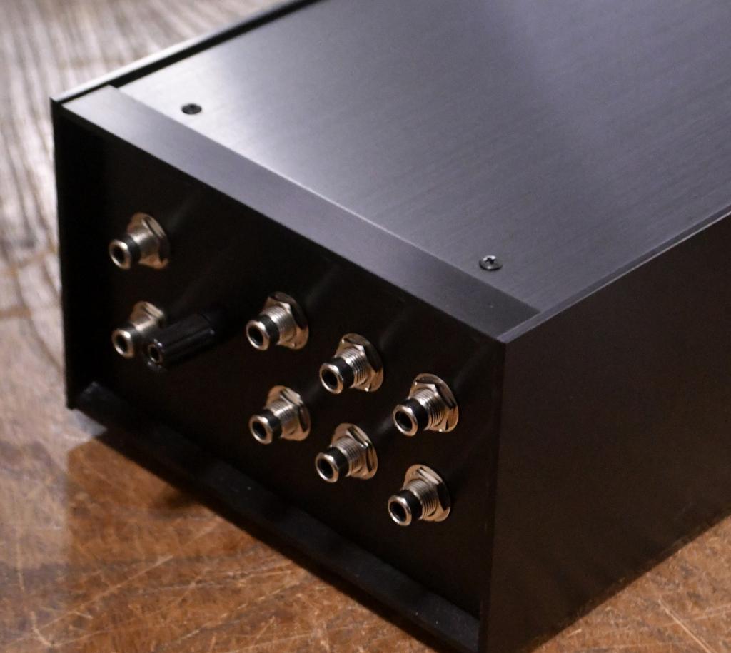 Passive preamp transformer finemet core attenuator, step up 1:6, 23 steps