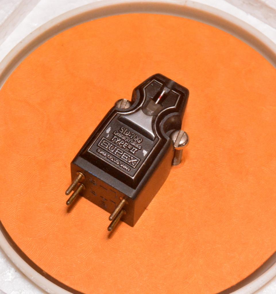 70s year Supex Laboratory SD-700/2E cartridge desinged by Master Sugano * Perfect working condition