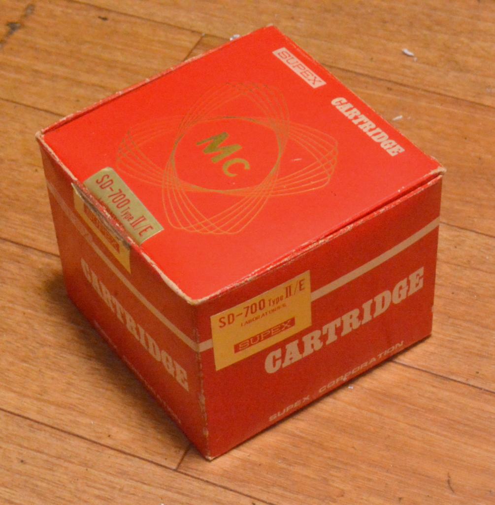 70s year Supex Laboratory SD-700/2E cartridge desinged by Master Sugano * Perfect working condition