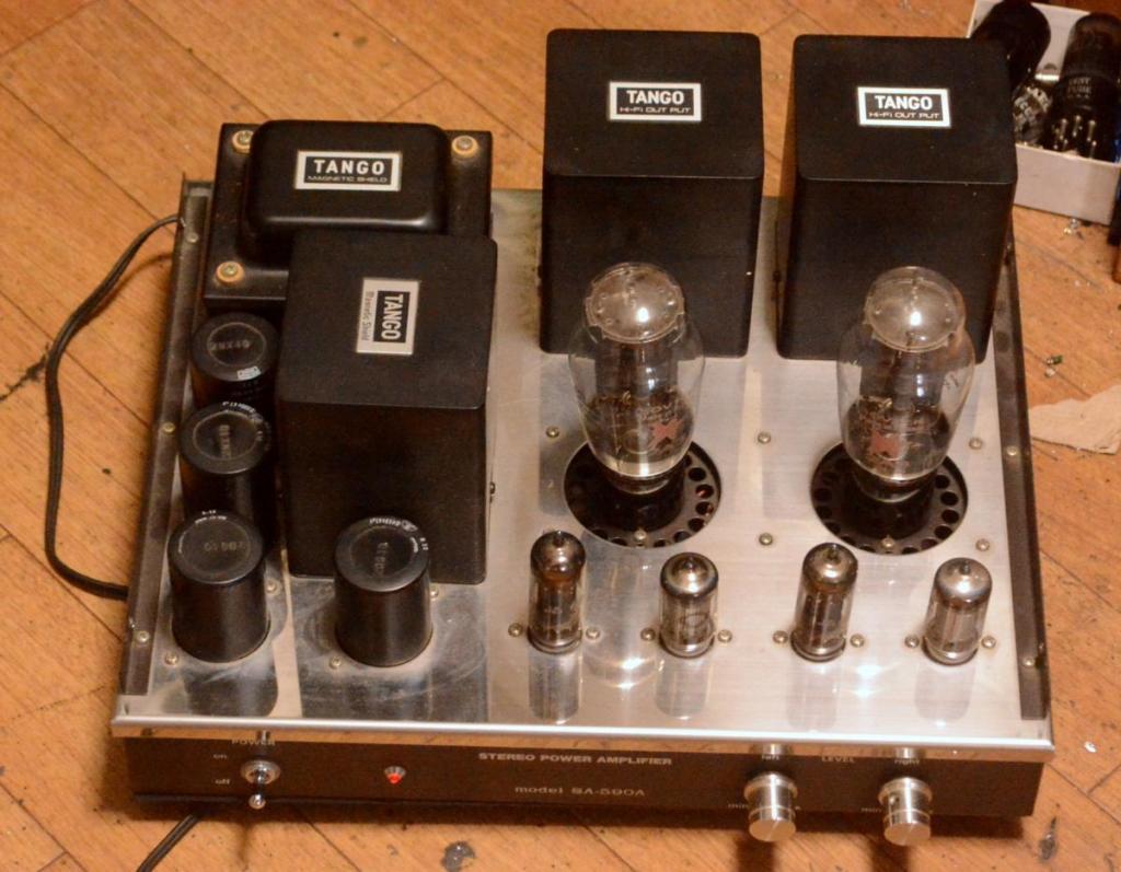 SANEI SA-590A 2A3 tube stereo SE ampliier * ALL Hirata TANGO transformers