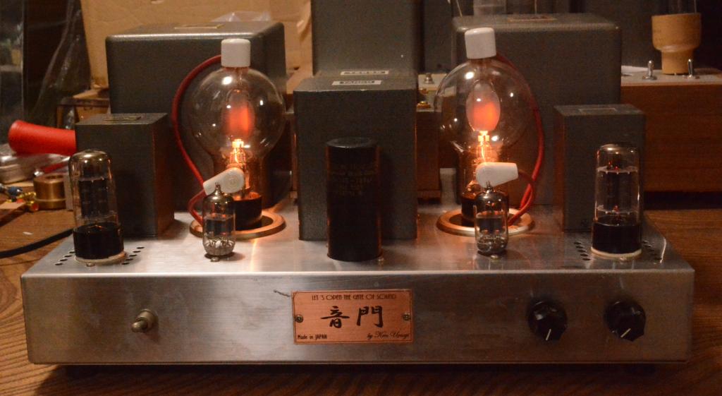 808 SE tube amplifier with all special order made Hirata TANGO transformer