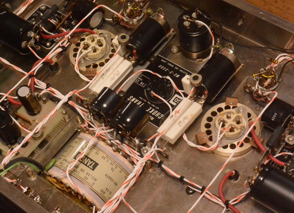808 SE tube amplifier with all special order made Hirata TANGO transformer