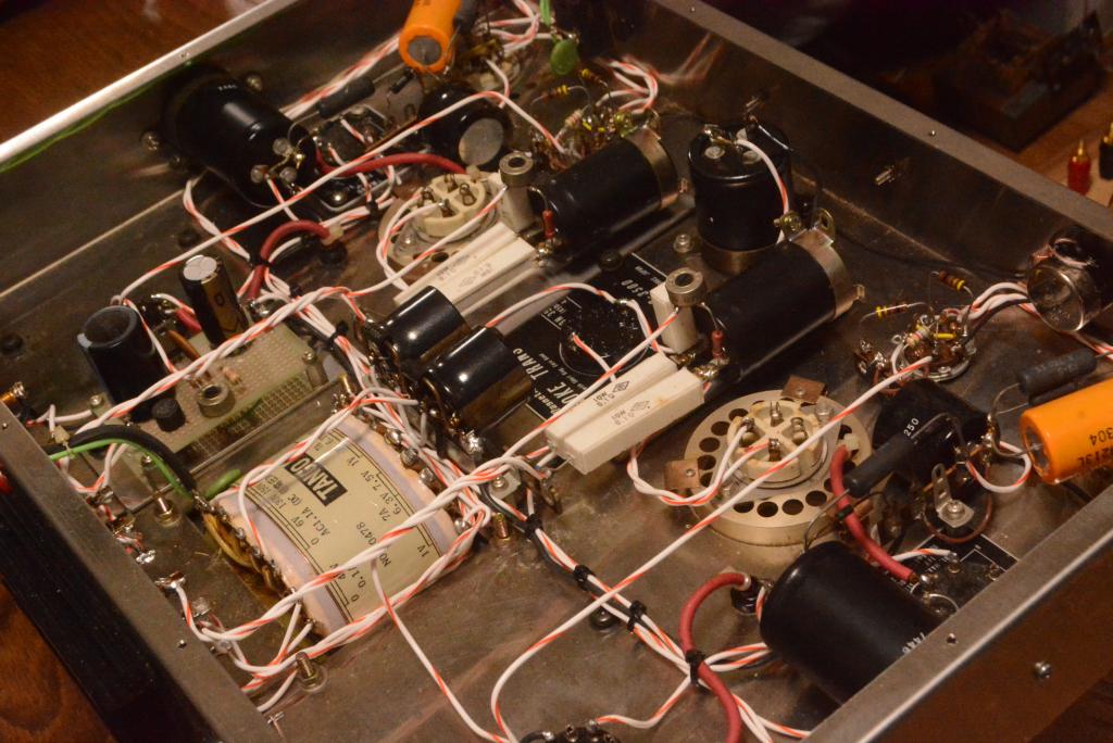 808 SE tube amplifier with all special order made Hirata TANGO transformer