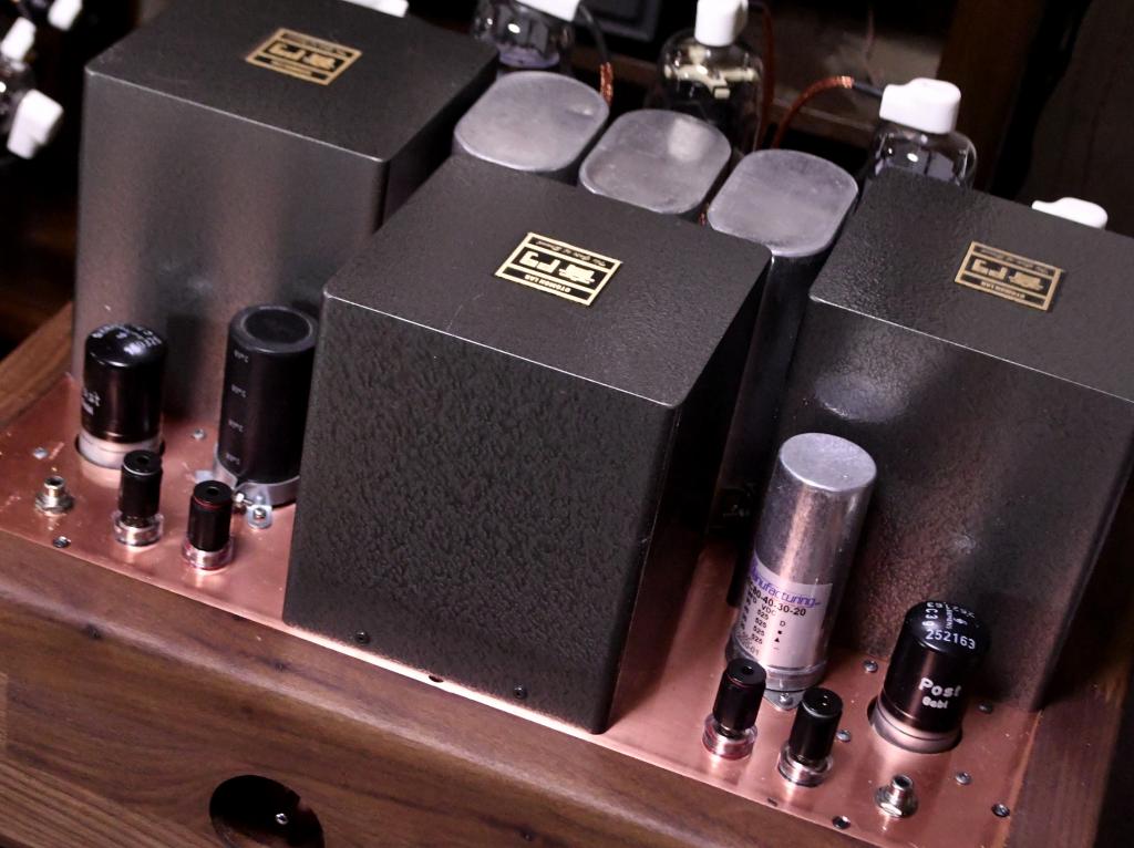 Special made TESLA  EL-50 drive EL-51 tube amp, all top plate tube