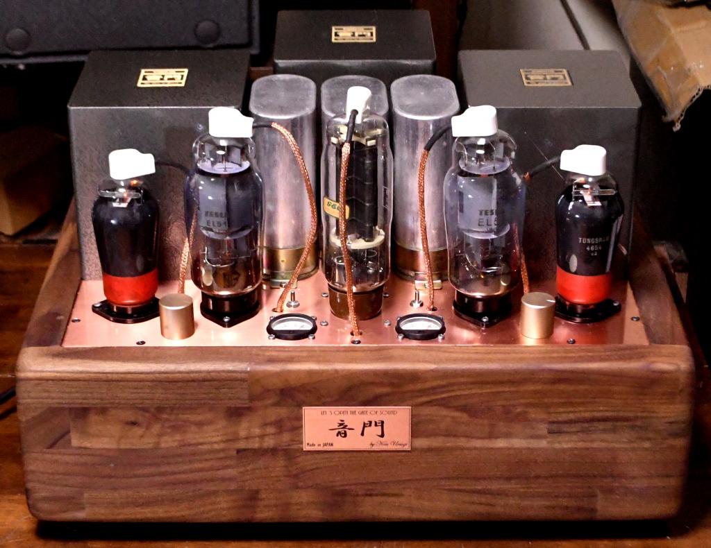 Special made TESLA  EL-50 drive EL-51 tube amp, all top plate tube