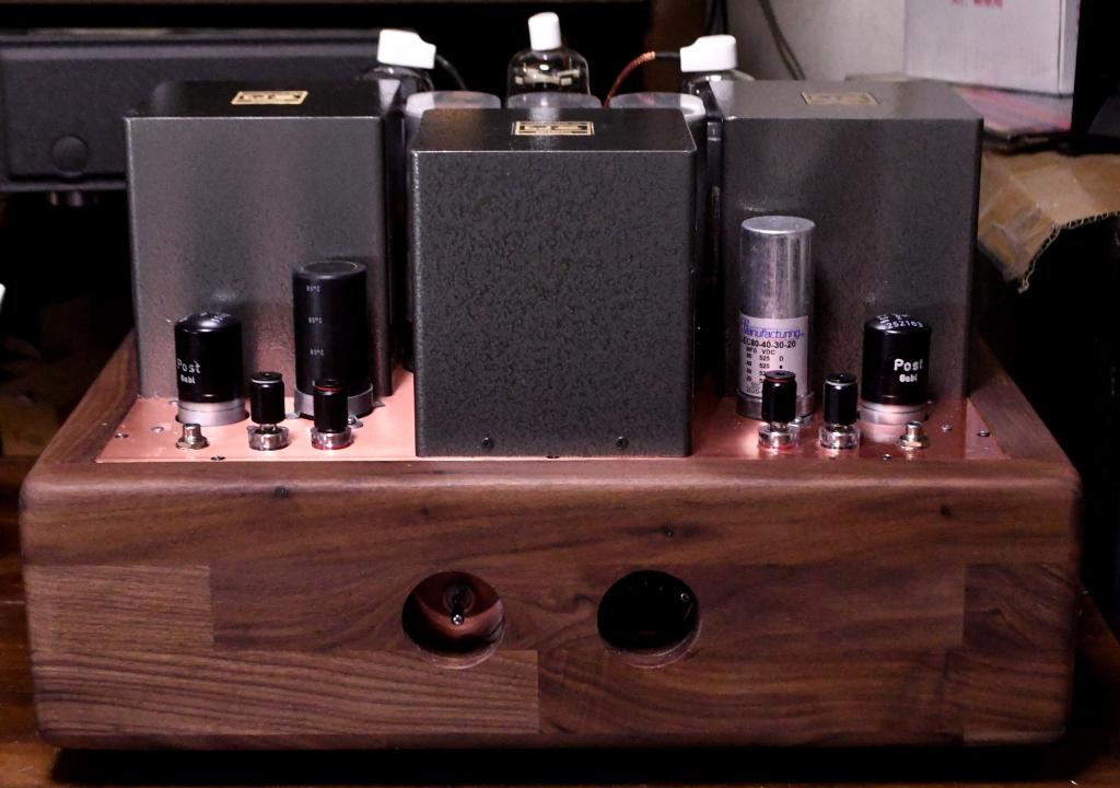 Special made TESLA  EL-50 drive EL-51 tube amp, all top plate tube