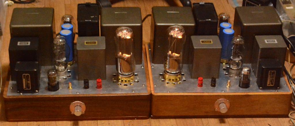 211 SE special order made amplifier with all Hirata TANGO transformer 300B drive 211 class A2