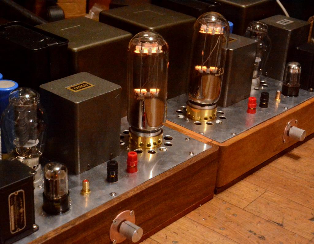 211 SE special order made amplifier with all Hirata TANGO transformer 300B drive 211 class A2