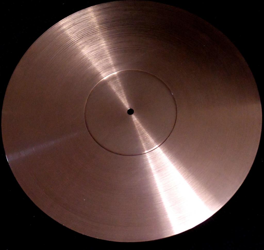 Special order made Micro Seiki CU-300 Copper Turntable Mat for professional VG++
