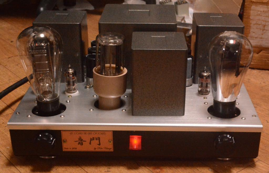 special order made 50 tube SE stereo amplifier pure class A1