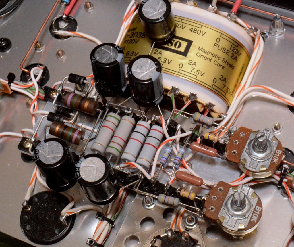 special order made 50 tube SE stereo amplifier pure class A1