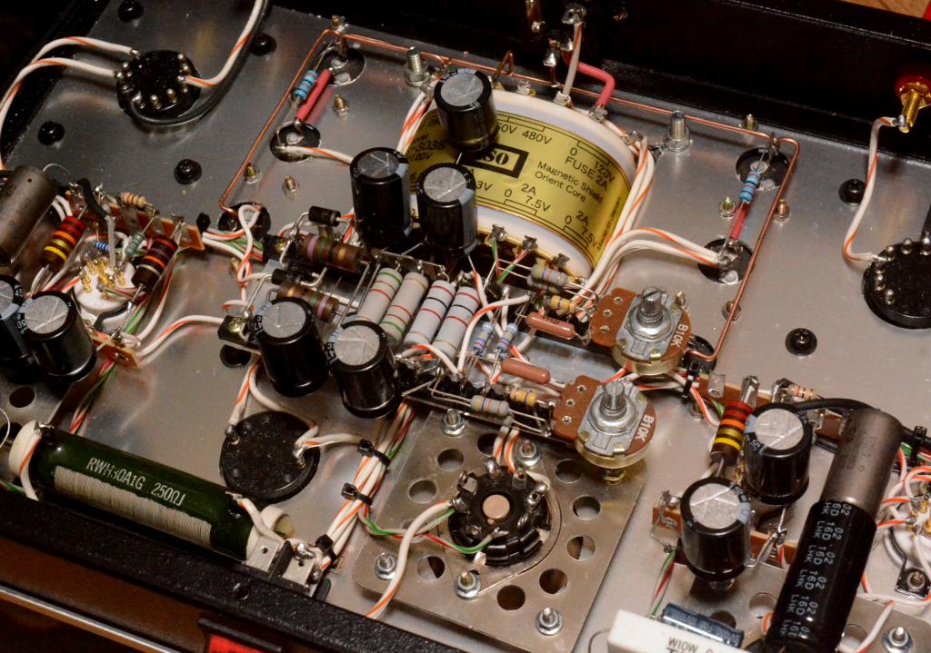 special order made 50 tube SE stereo amplifier pure class A1