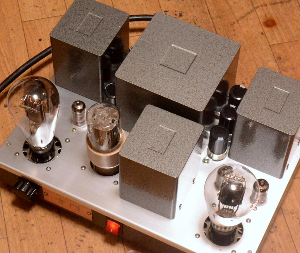 special order made 50 tube SE stereo amplifier pure class A1