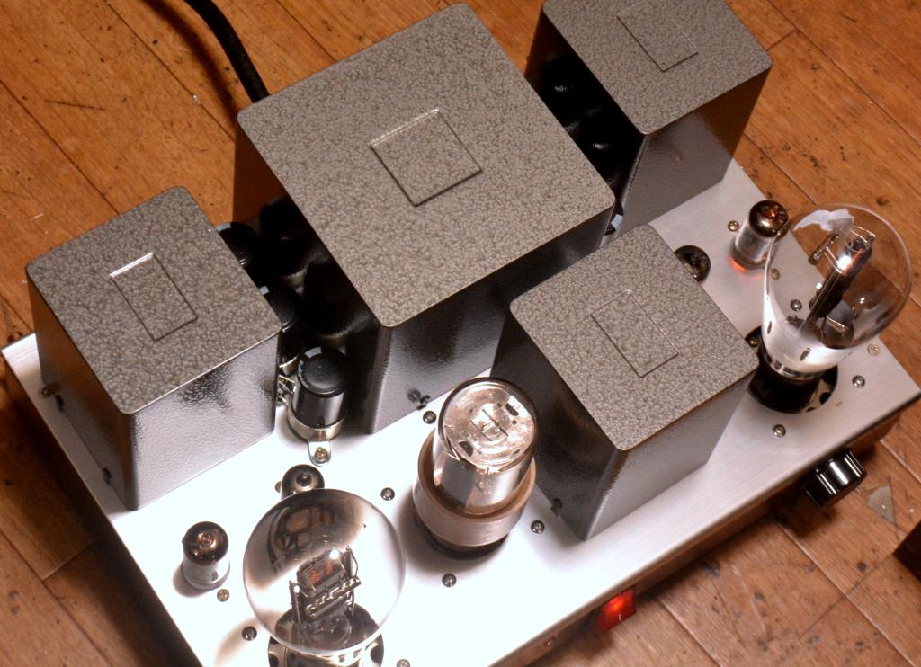 special order made 50 tube SE stereo amplifier pure class A1