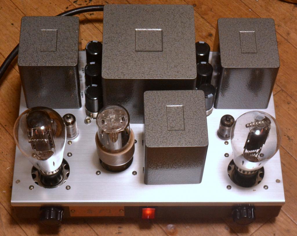 special order made 50 tube SE stereo amplifier pure class A1