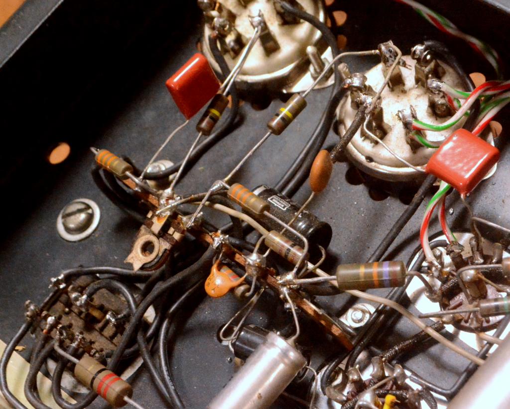 42 push pull tube amplifier on MQ-60 chassis
