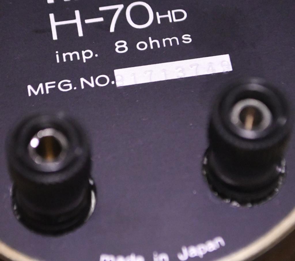 Legend 70s year special order made Lo-D (Hitachi) H-70HD horn tweeter x 2