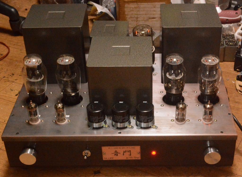 2A3 PSE tube amplifier with ALL special order made transformer