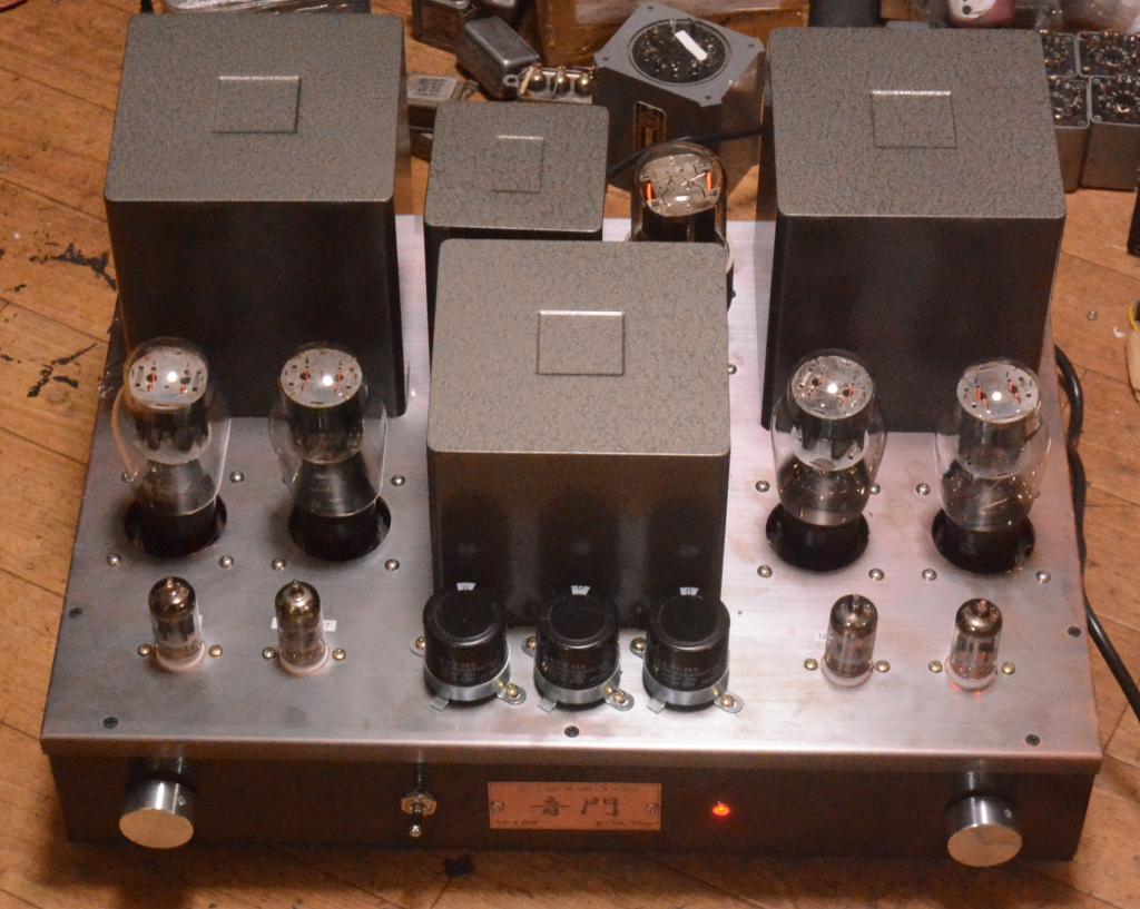 2A3 PSE tube amplifier with ALL special order made transformer