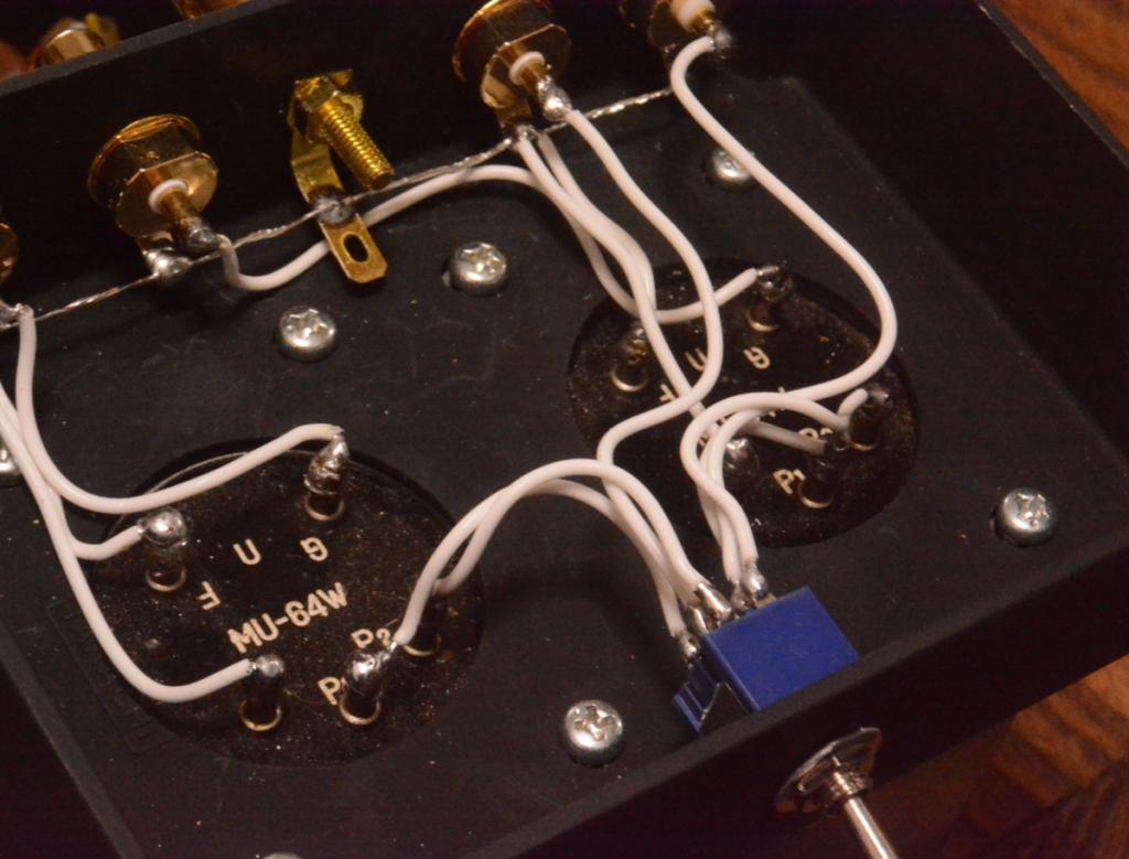 Early Kanno input transformer MU-64W, permalloy core
