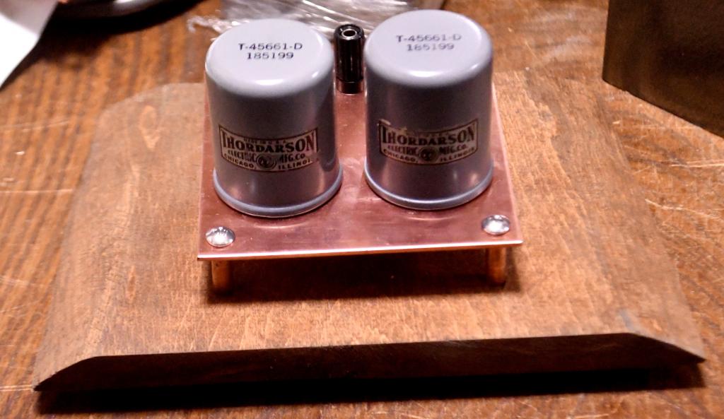 Thordarson T-45661 input, line transformer step up 1:1 or 1:2