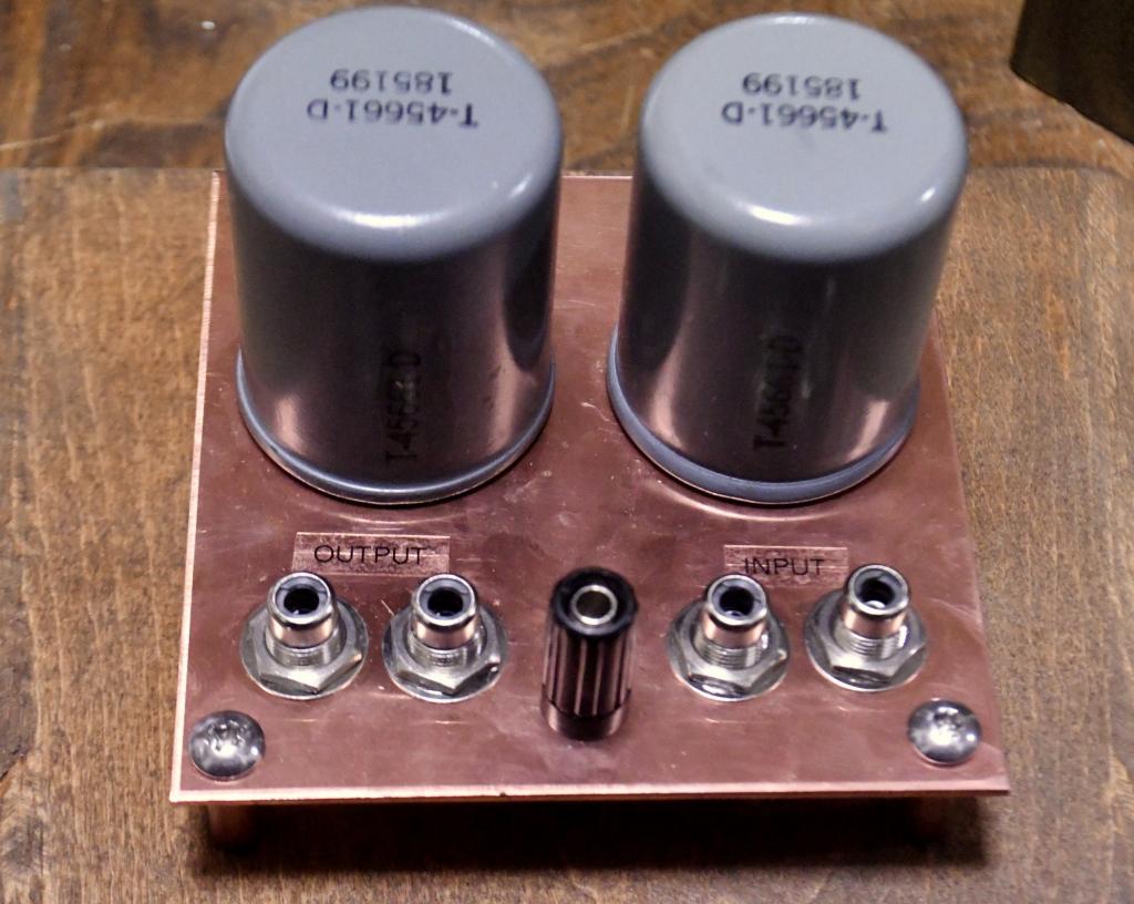 Thordarson T-45661 input, line transformer step up 1:1 or 1:2