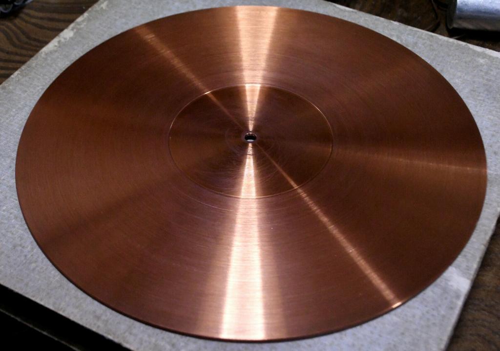 Micro Seiki CU-180 Copper Turntable Mat for professional VG++